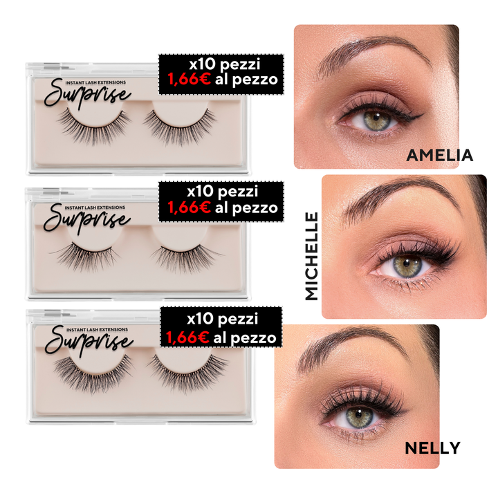 Kit Ciglia Nano Adesive Formato L